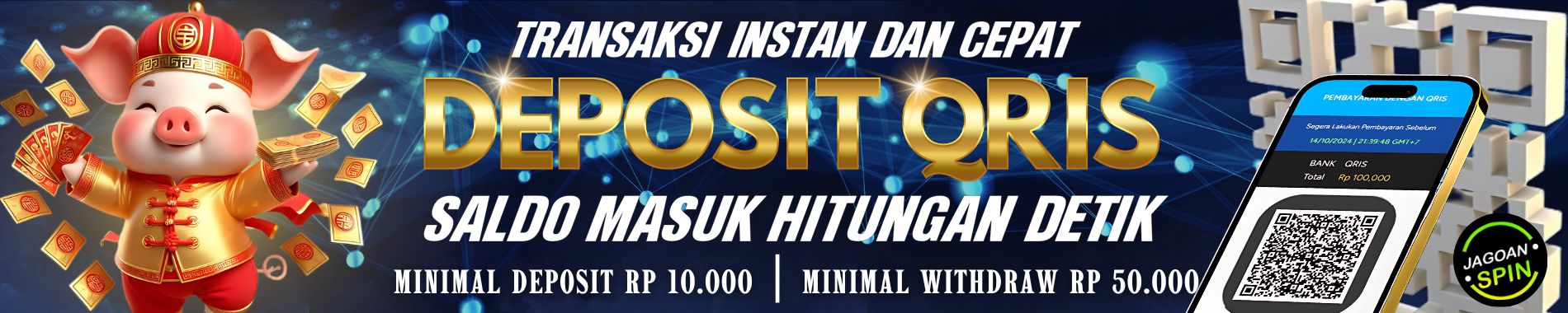 Deposit Qris Saldo Masuk Hitungan Detik